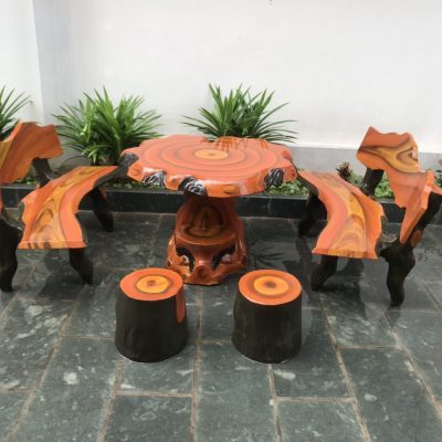 Bàn ghế đá cho doanh nghiệp ABC