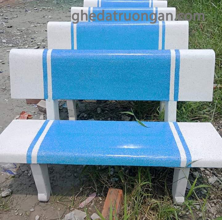  Ghế Hai Màu Trắng Xanh