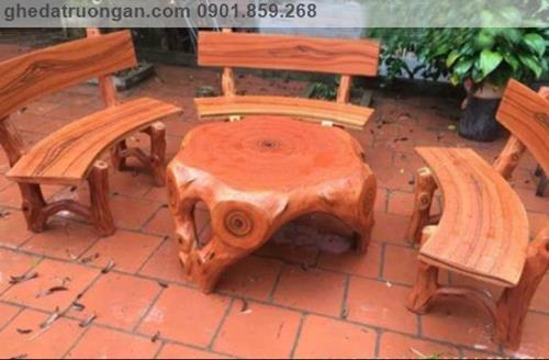  Bộ bàn ghế đá giả gỗ C23